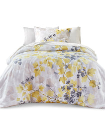 Comforter Set With Bed Sheets Yellow Full