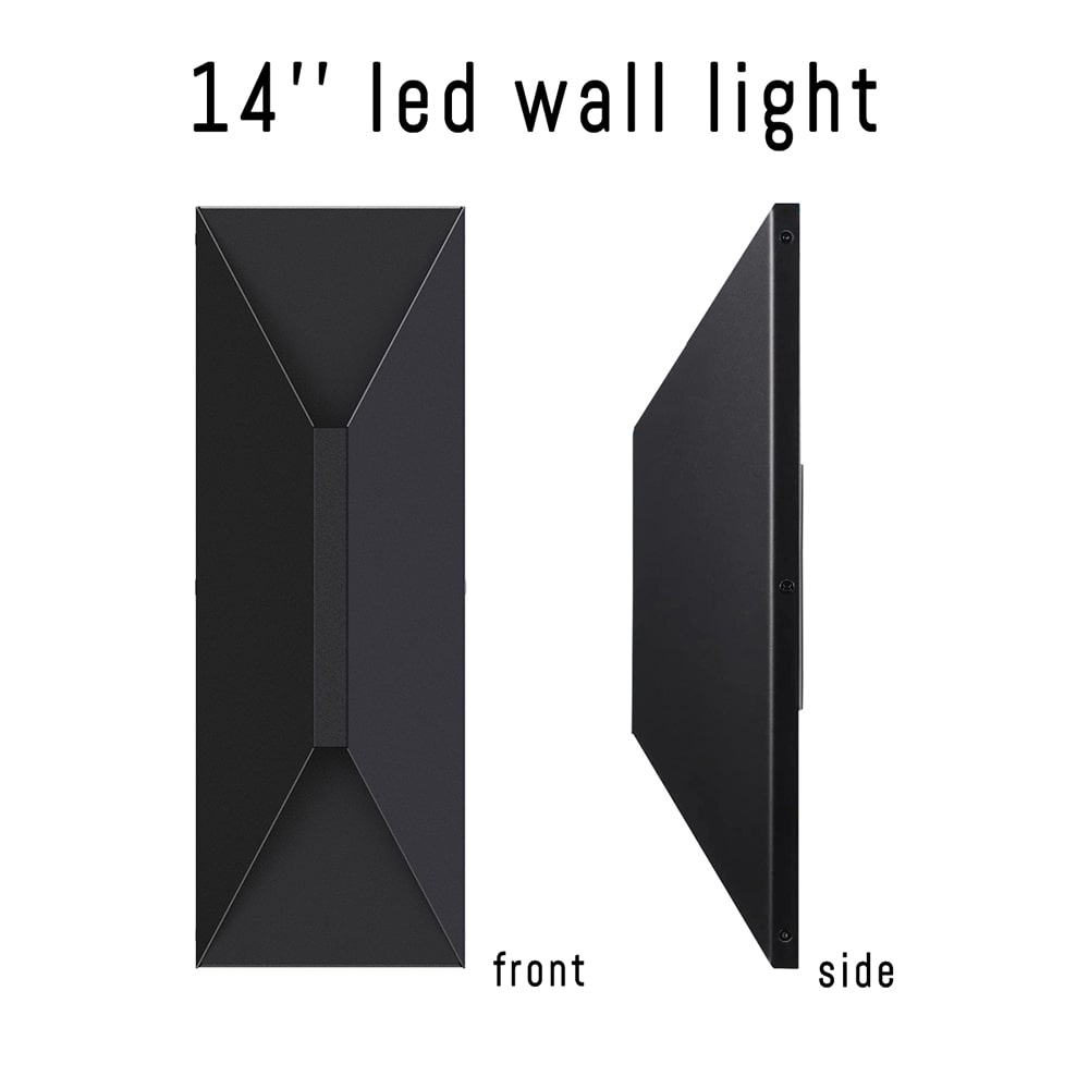 Up/Down LED Wall Lights - 14" - 22W - 5CCT Selectable - JXLBD14