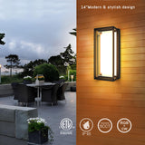 Wall Light  -14“ RGBW - 22W - 100-277V - IP65 - JXLBD14