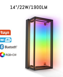 Wall Light  -14“ RGBW - 22W - 100-277V - IP65 - JXLBD14