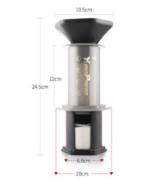 Premium Portable Coffee Brewing Kit – Food-Grade Travel Set with Storage Tote