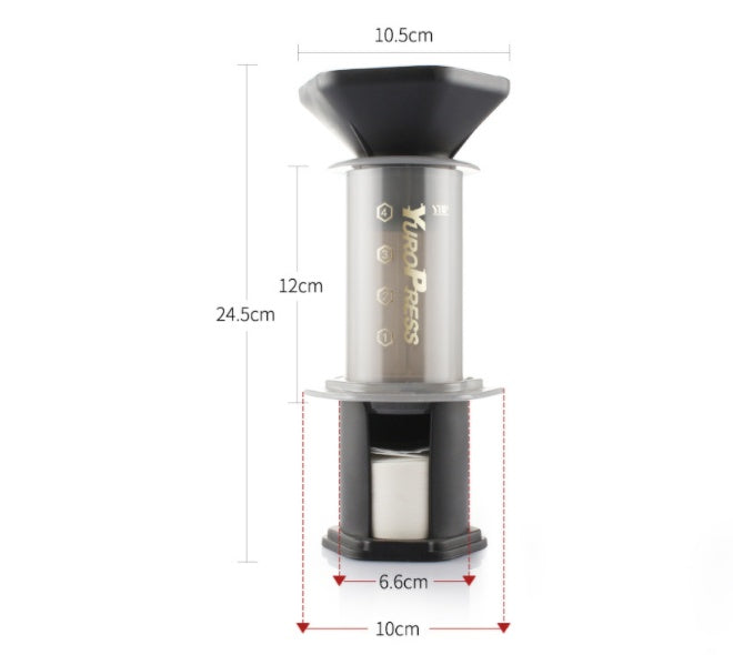 Premium Portable Coffee Brewing Kit – Food-Grade Travel Set with Storage Tote
