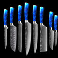  Blue 8piece set