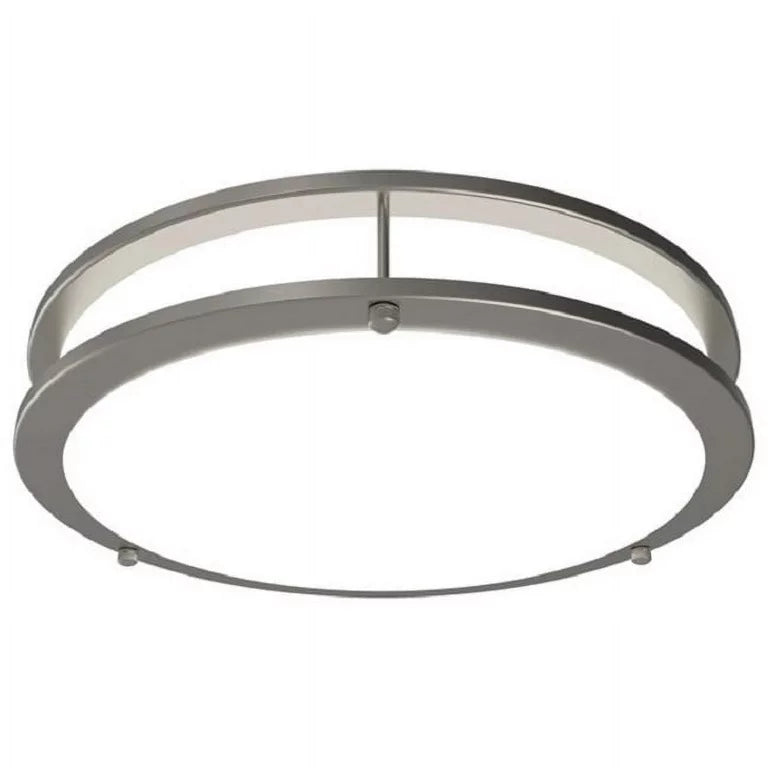 14" Two-Ring Surface Mount Ceiling Panel Light Fixture (20W, 5CCT)