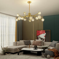 Sputnik Chandeliers for Dining Room，15 Lights D39'' Inch