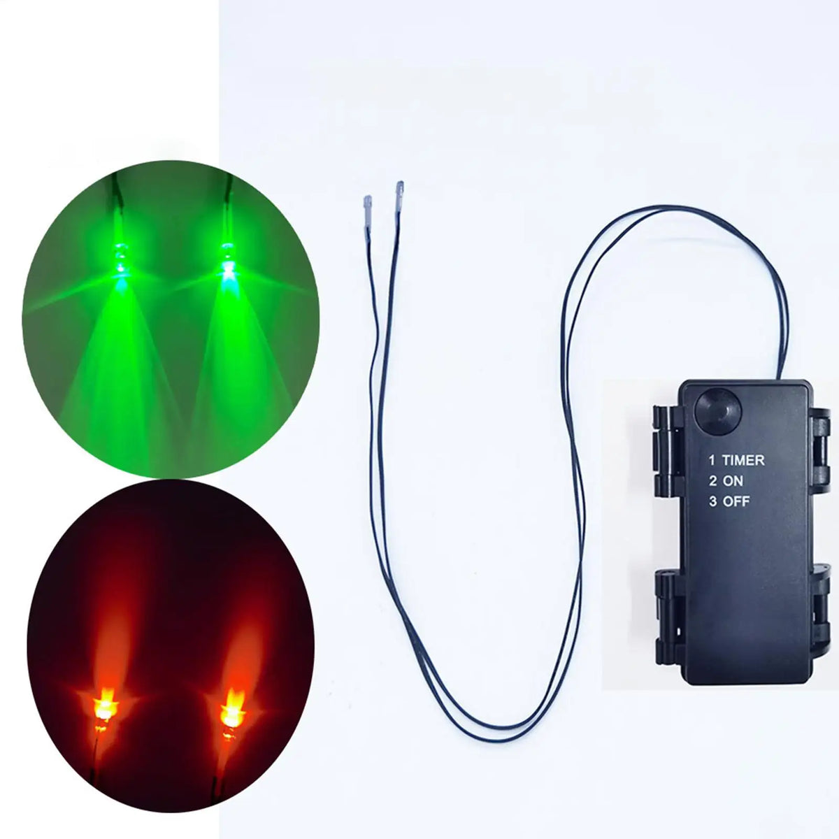 Halloween LED Glowing Eyes With Timer Light Up DIY Eyes for Skeleton Pumpkins Masks Tombstones Indoor Outdoor Horror Decorations