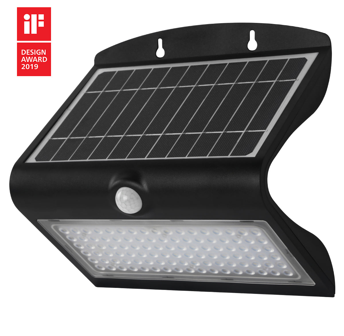 Embrace Nature's Beauty: Solar LED Wall Light LD -S WL- 8W- PLUS-BUTTERFLY Black  - Illuminate Your World with Enchanting Butterflies!