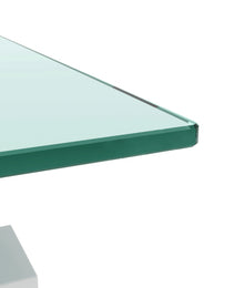White Coffee Table, Clear Coffee Table, Modern Side Center Tables For Living Room, Living Room Furniture