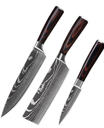 6 Piece Set 8 Piece Set 10 Piece Set Knife Chef's Knife Chef's Knife Kitchen Knife Cooking