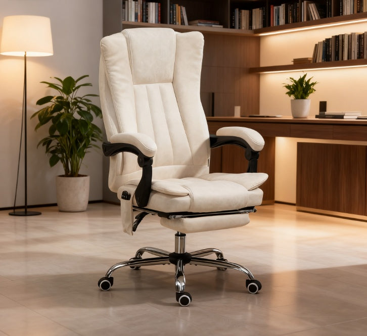 Massage Office Chair , Reclining Computer Chair