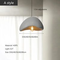 Nordic Wabi Sabi Pendant Lights Modern LED Ceiling Chandelier Lights for Living Room Bedroom Dining Room Home Decor Hanging Lamp