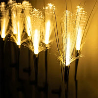 Solar Garden Reed Lamp LED Lawn Stake Light Outdoor Waterproof Pathway Lighting for Yard Garden Decoration