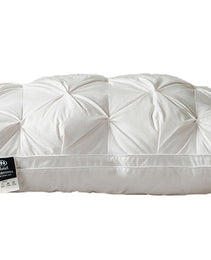 A Pair Of Feather Pillows And White Goose Single Neck Guards