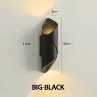 Creative Design LED Wall Lamp 10W Indoor Wall Lights Waterproof Outdoor Modern Nordic Sconce Lamp Interior Home Decor Lámparas