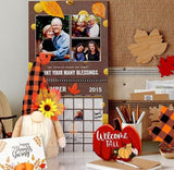 Fall Gnome Tiered Tray Decorations Set Farmhouse Pumpkin Decor Autumn Maple Leaf Table Centerpieces With Fall String Lights Thankgiving Day Fall Greeting Card Autumn Harvest Decorations - CJDS - FC