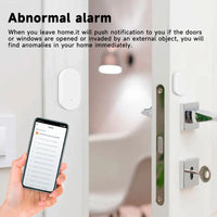 Zigbee 3.0 Z2MQTT Door Window Sensor Magnetic Smart Home Security Detector Works with Home Assistant Alexa Google