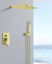 Shower System Shower Mixer Combo Set Wall-mounted