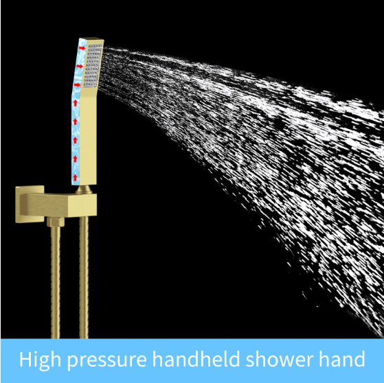 Shower System Shower Mixer Combo Set Wall-mounted