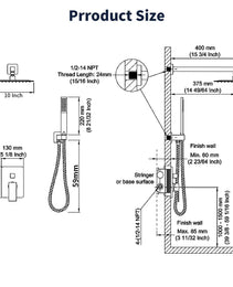 Metal Shower Faucets
