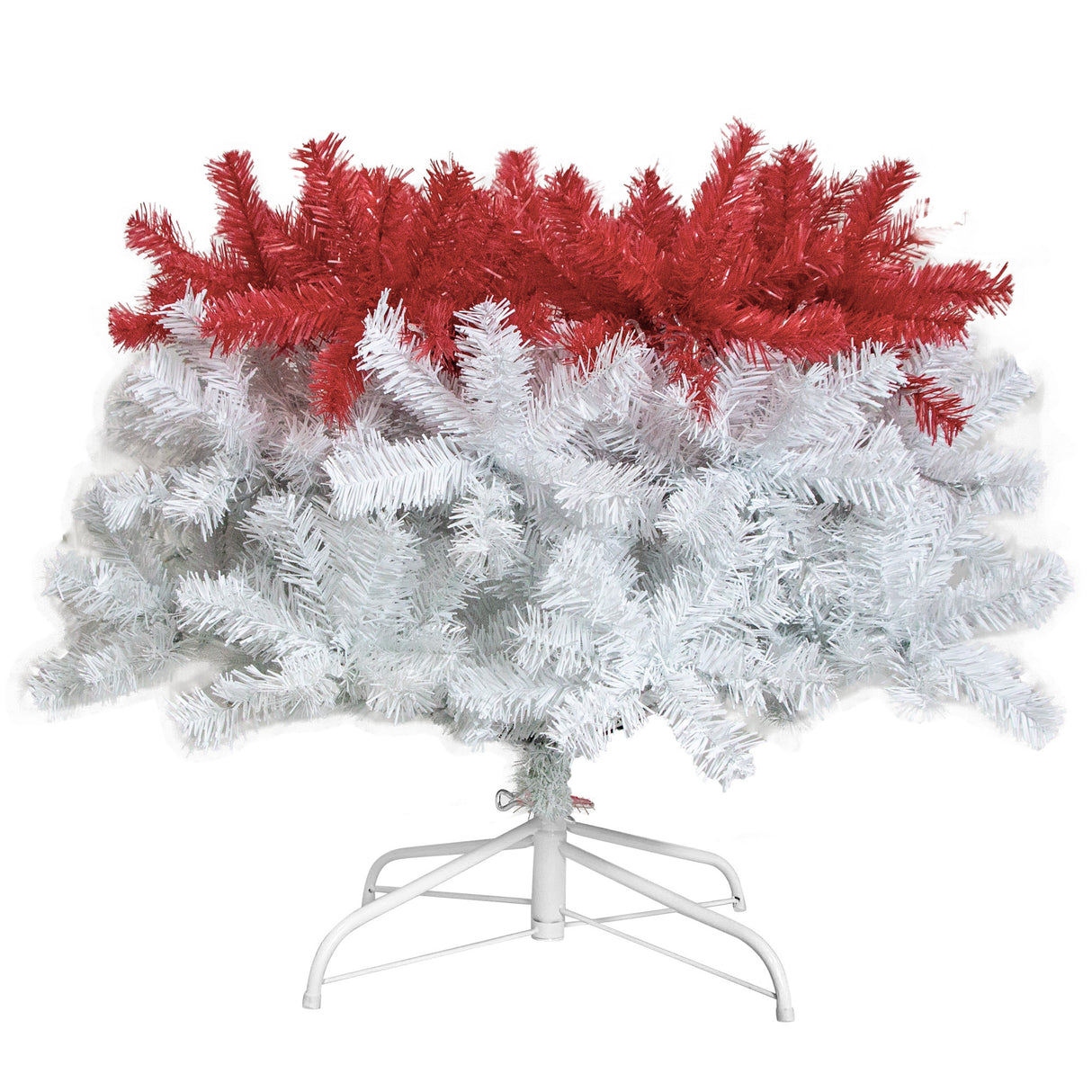 6 Foot Articulated Fir Artificial Fir Curved Top Christmas Tree 1250 Branch Tips, 300 LED Lights Christmas Lights - CJDS - CC