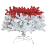 6 Foot Articulated Fir Artificial Fir Curved Top Christmas Tree 1250 Branch Tips, 300 LED Lights Christmas Lights - CJDS - CC