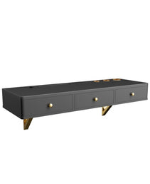 Floating Shelf With Drawer, Multi-Purpose Wall-Mounted Vanity Table, Mounted Desk, Floating Table For Bedroom - CJDS
