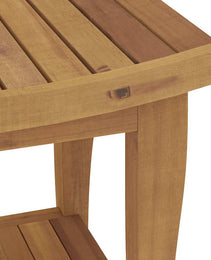 Bathroom Side Table 50x35x45 cm Solid Teak Wood
