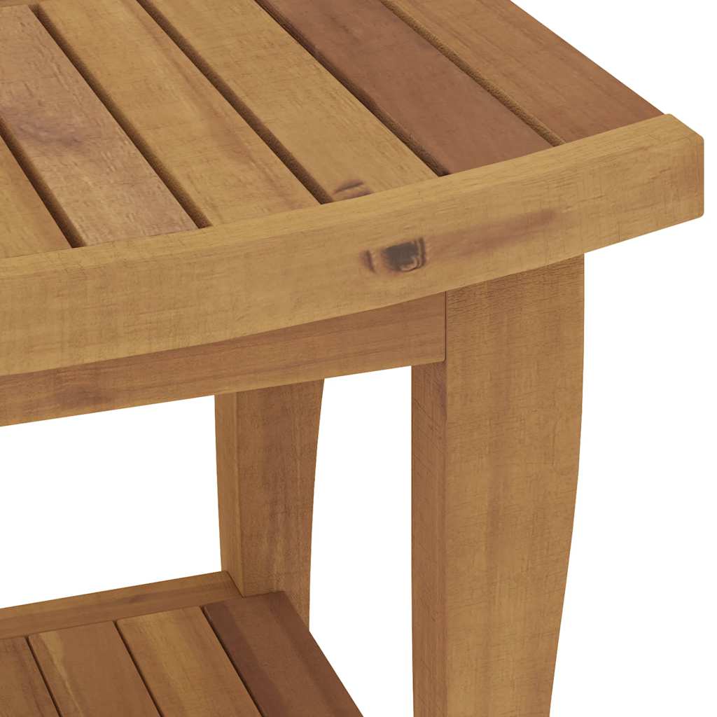 Bathroom Side Table 50x35x45 cm Solid Teak Wood