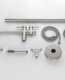 Equipped With Handheld Shower Faucet