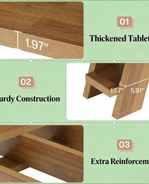 Slim Storage Side Table,3-Tier Console Table,Sofa Table