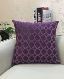 Home Decorative Sofa Throw Pillows Flannel Cushion Cover