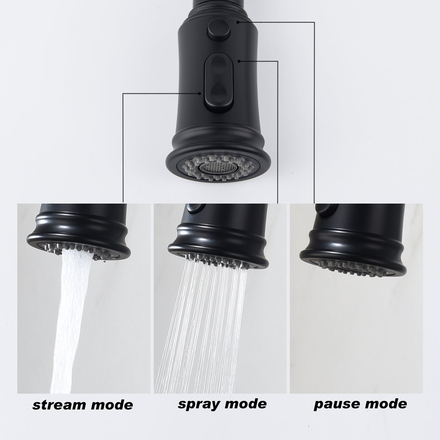 Pull-out Sprinkler Kitchen Faucet