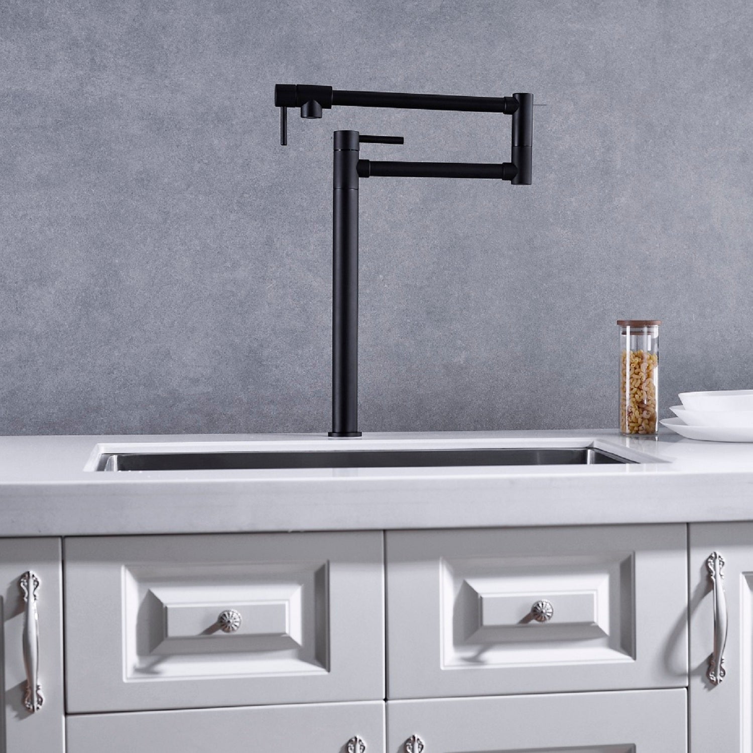 Pot Shaped Filling Faucet With Extended Handle