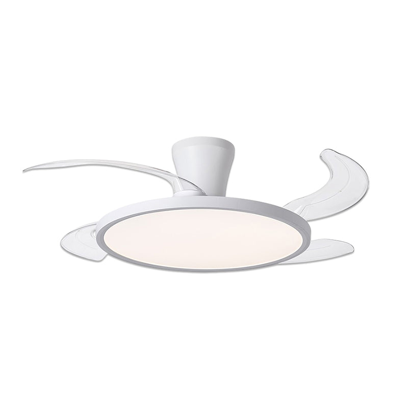 Odelia 90W Tri-Color LED Ceiling Fan Light with Remote Control