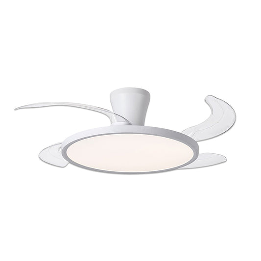 Odelia 90W Tri-Color LED Ceiling Fan Light with Remote Control