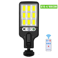 Outdoor Solar Garden Lights with Human Body Motion Sensor 3 Modes Terrace Garage Courtyard Waterproof Outdoor Solar Lamp