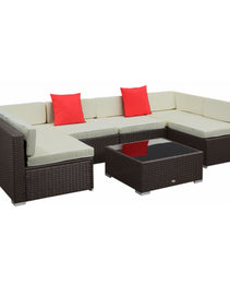 Pieces Patio Furniture Set
