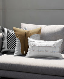 Modern Minimalist Upholstered Living Room Pillows