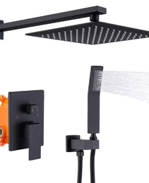 Shower System Shower Mixer Combo Set Wall-mounted