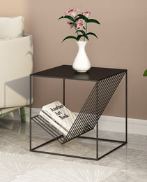 Minimalist Iron Art Sofa Side Table Corner Bedside Table