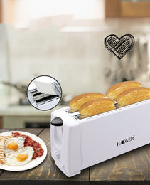 1200W Commercial-Grade Crepe & Breakfast Station – 35cm Double-Sided Electric Griddle with Black Crystal Panel