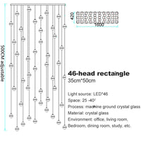 Spiral Staircase Living Room Chandeliers Crystal Ball Led Ceiling Light Lustre Chandelier Modern 2026 Decoration Bedroom Dining