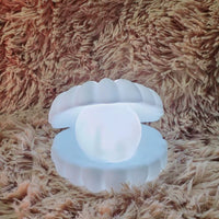 Pearl Shell Night Light Room Decor LED Bedside Lamp Cute Baby Bedroom Sleep Lights for Home Decoration Desk Lamp Christmas Gifts