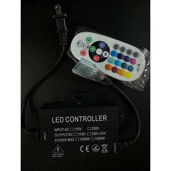 Strip Controller - 110V NEON RGB (50m) RF Controller For Lights