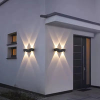 IP65 Outdoor Waterproof Wall Light 110V-220V 4W 6W 7W LED Light Villa Garden Park Courtyard Porch Light Yard Decorative Lighting