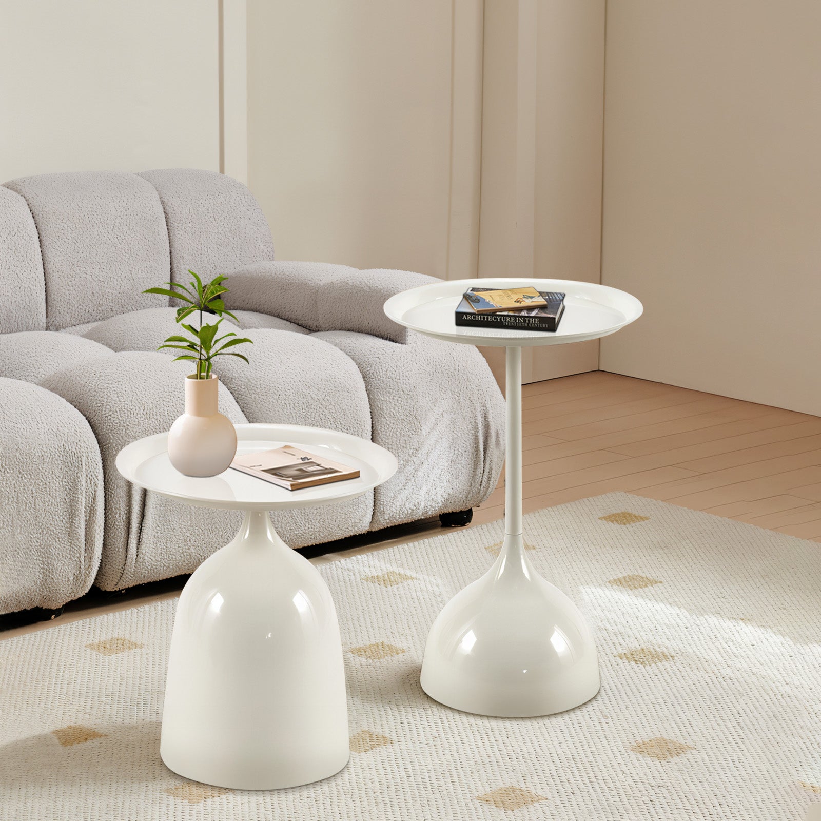Side Table White
