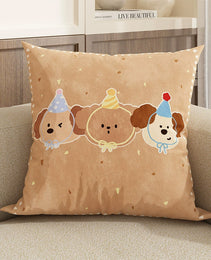 New Cute Dog Pillowcase Bedroom Cushion Cover Sofa Cushions Pillows Cover 45x45cm Pillow Case Home Decoration Car Office Seat