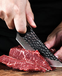 Hand forged boning knife