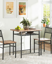 3-Piece Small Dining Table Set for 2