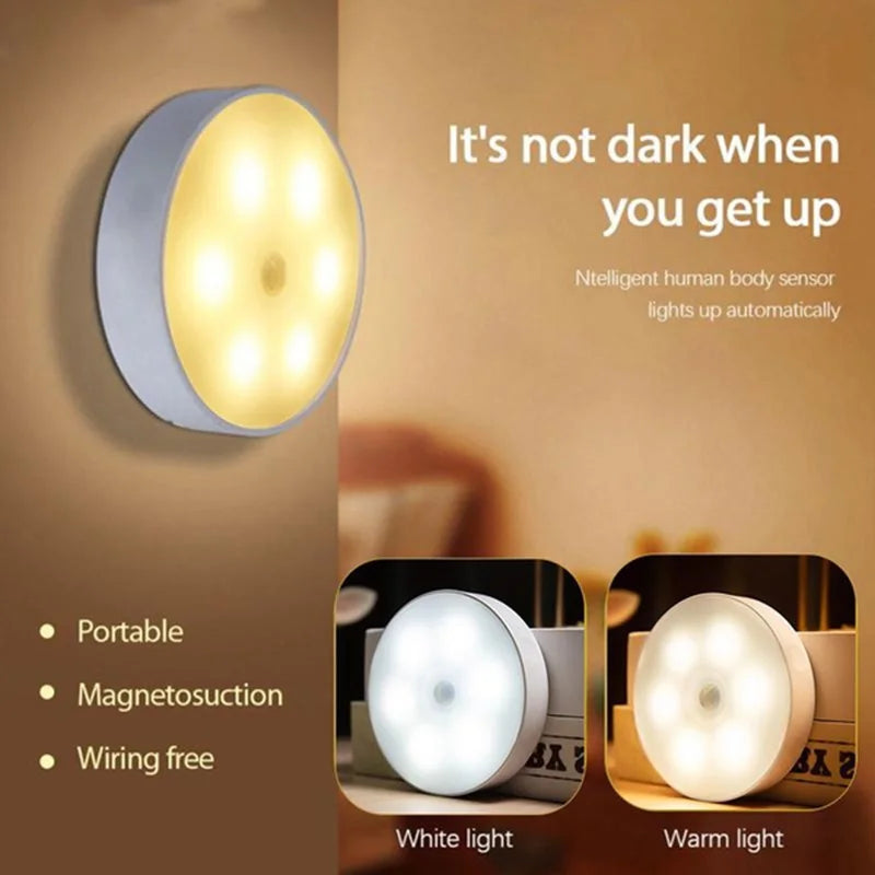 Rechargeable LED Motion Sensor Night Light